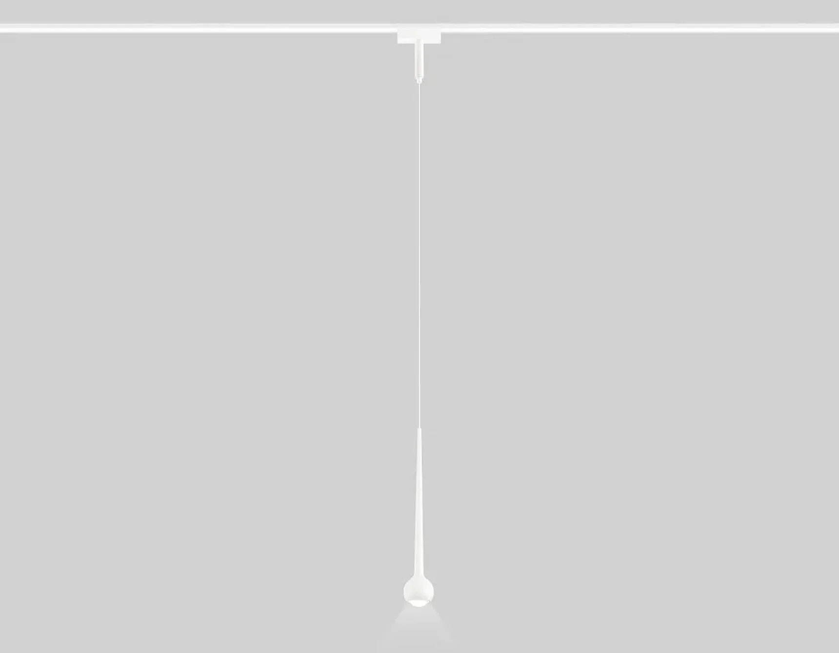 Светильник светодиодный трековый для шинопровода Magnetic Ultra Slim GV1642 WH белый IP20 9W 4200K 48V D75*1500