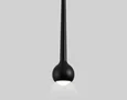 Светильник светодиодный трековый для шинопровода Magnetic Ultra Slim GV1644 BK черный IP20 9W 4200K 48V D75*1500