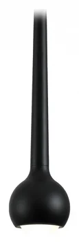 Светильник светодиодный трековый для шинопровода Magnetic Ultra Slim GV1644 BK черный IP20 9W 4200K 48V D75*1500