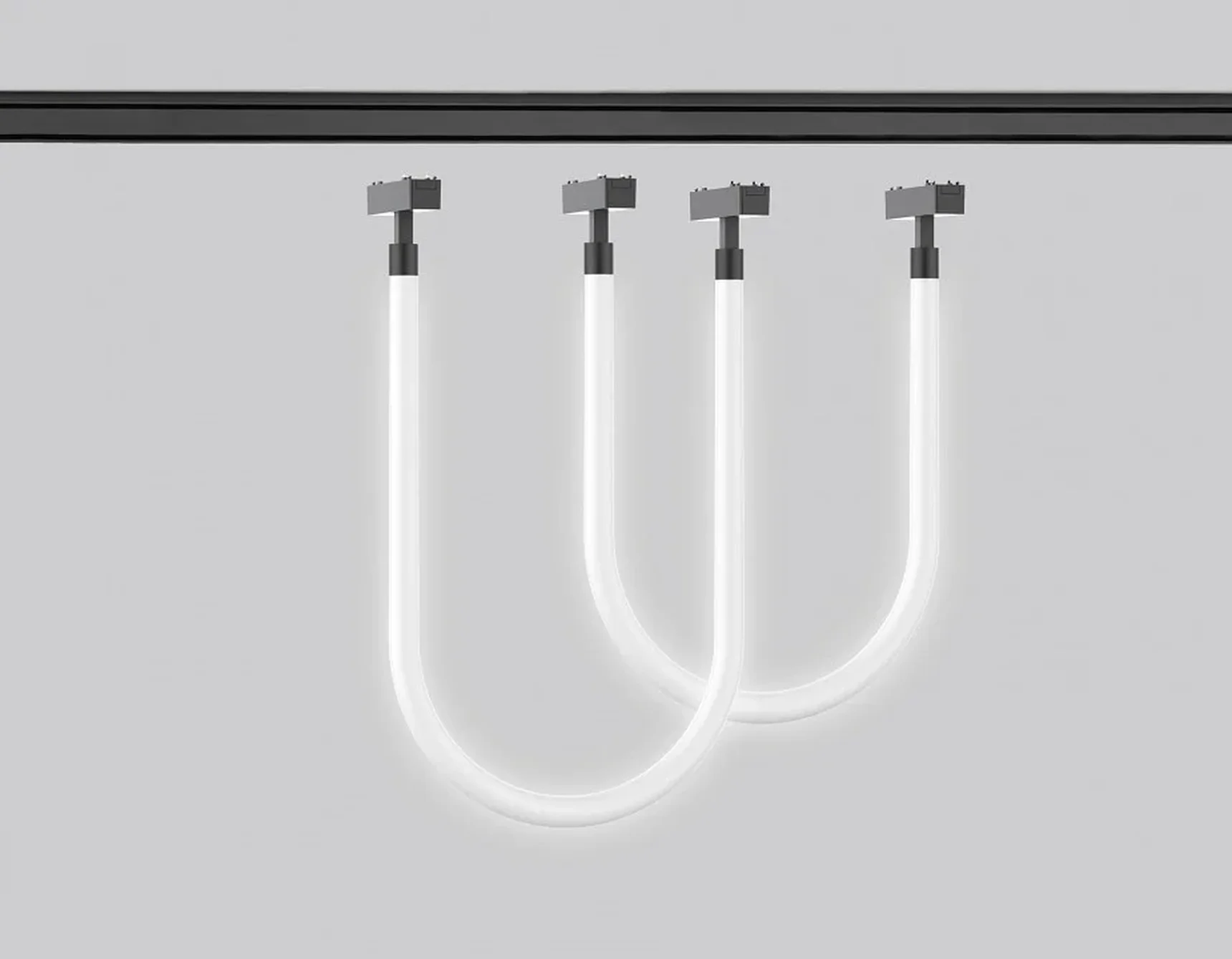 Светильник светодиодный трековый гибкий для шинопровода Magnetic Ultra Slim GV1717 WH белый IP20 32W 4200K 48V D21*2000