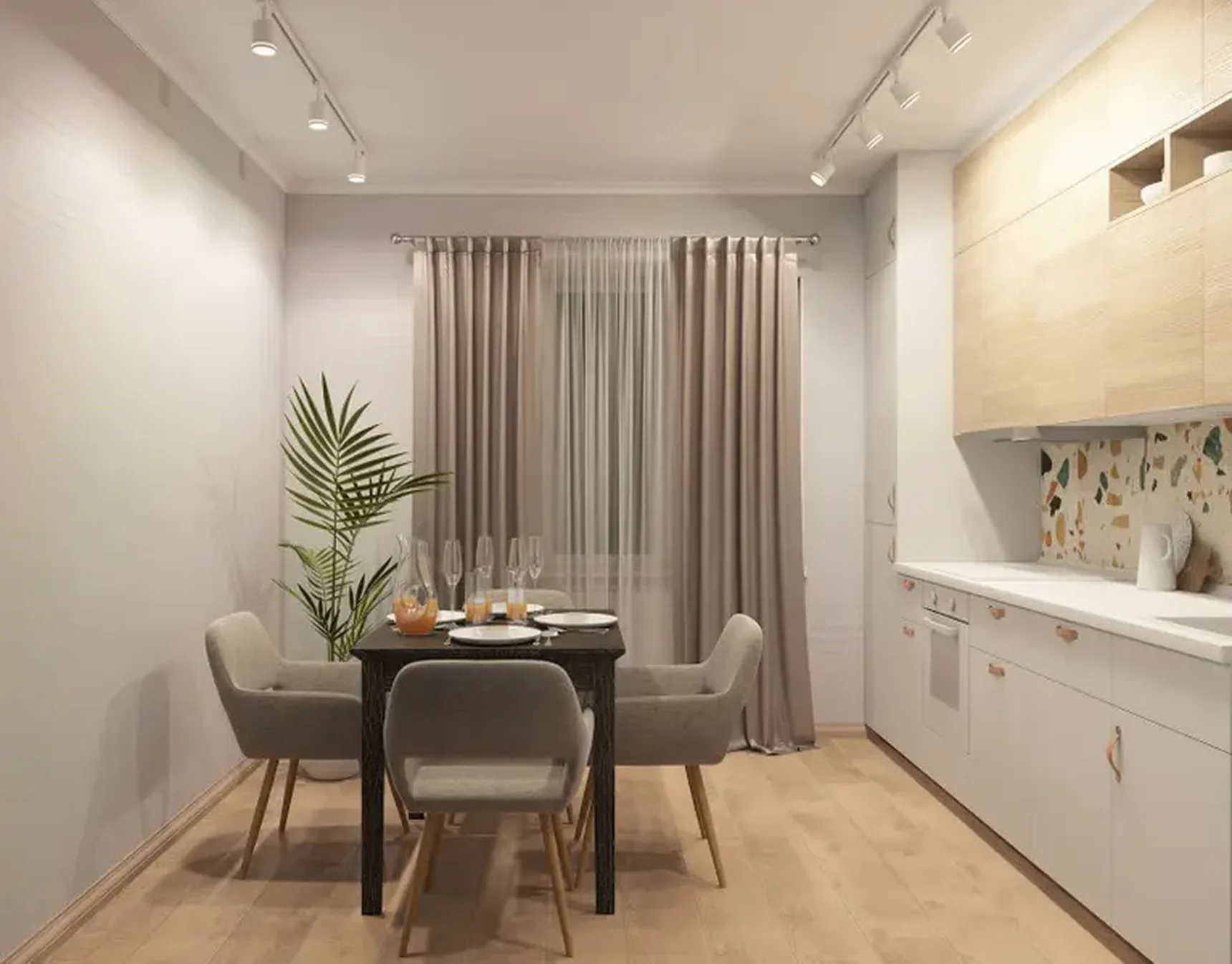 Трековый светильник Denkirs DK6401-WH