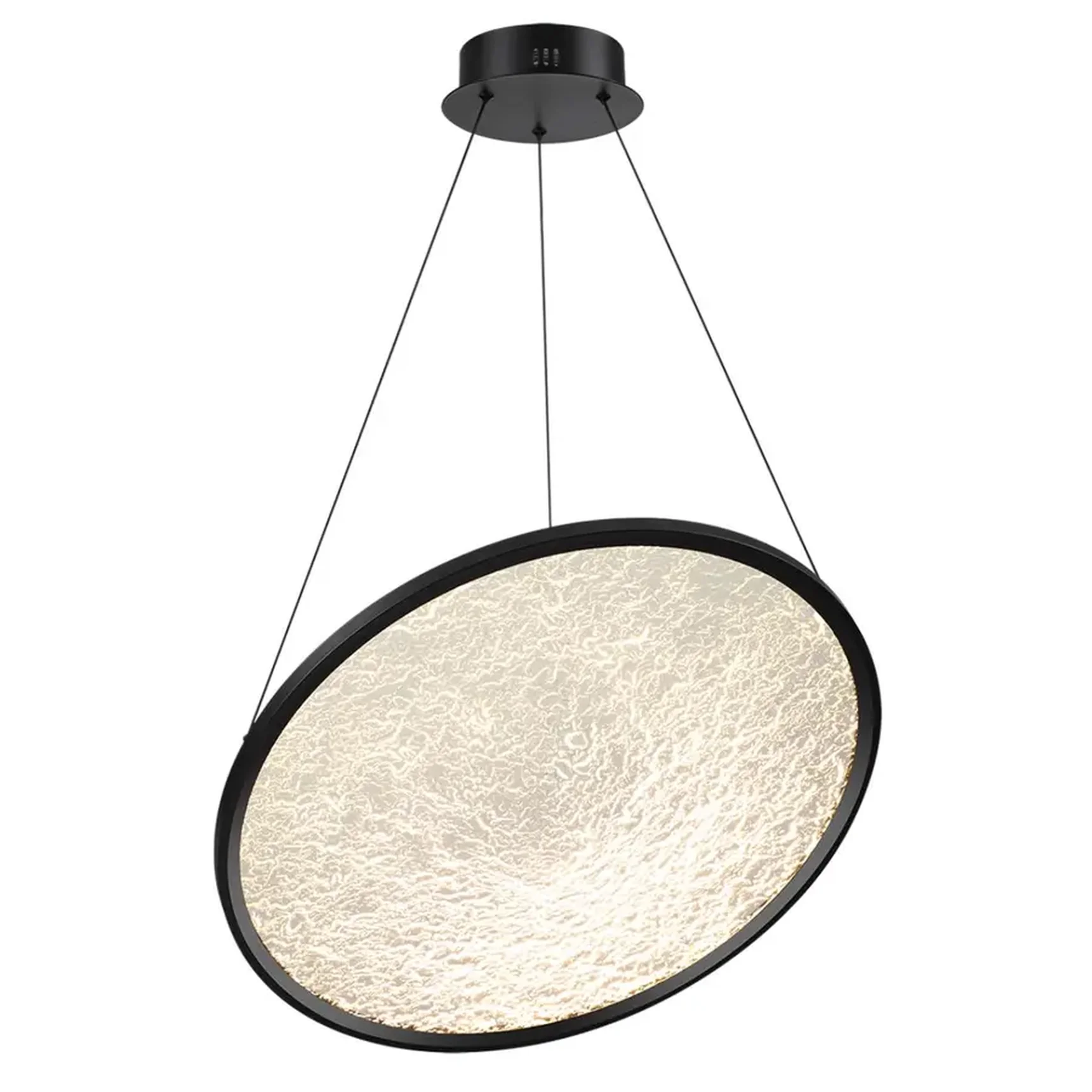 7046/41L HIGHTECH ODL25 269 Подвесной светильник черн/металл/акрил IP20 LED 41W 3000K 220V FUSO