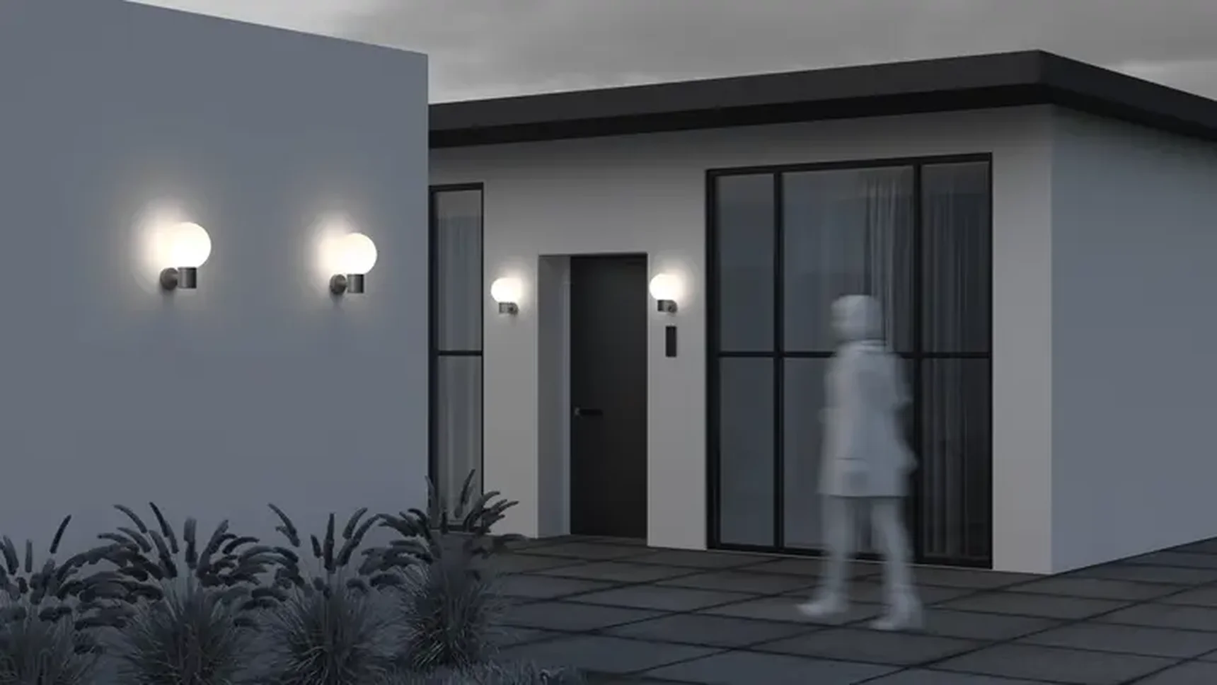 Настенный светильник (бра) Bold E27х1 60Вт IP 54, O598WL-01GR