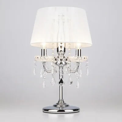 Настольная лампа Eurosvet 2045/3T хром/белый