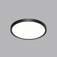 7660/24L MITRA LED SN 54 Светильник пластик/белый/черный LED 24Вт 3000/4000K D300 IP40 ALFA BLACK