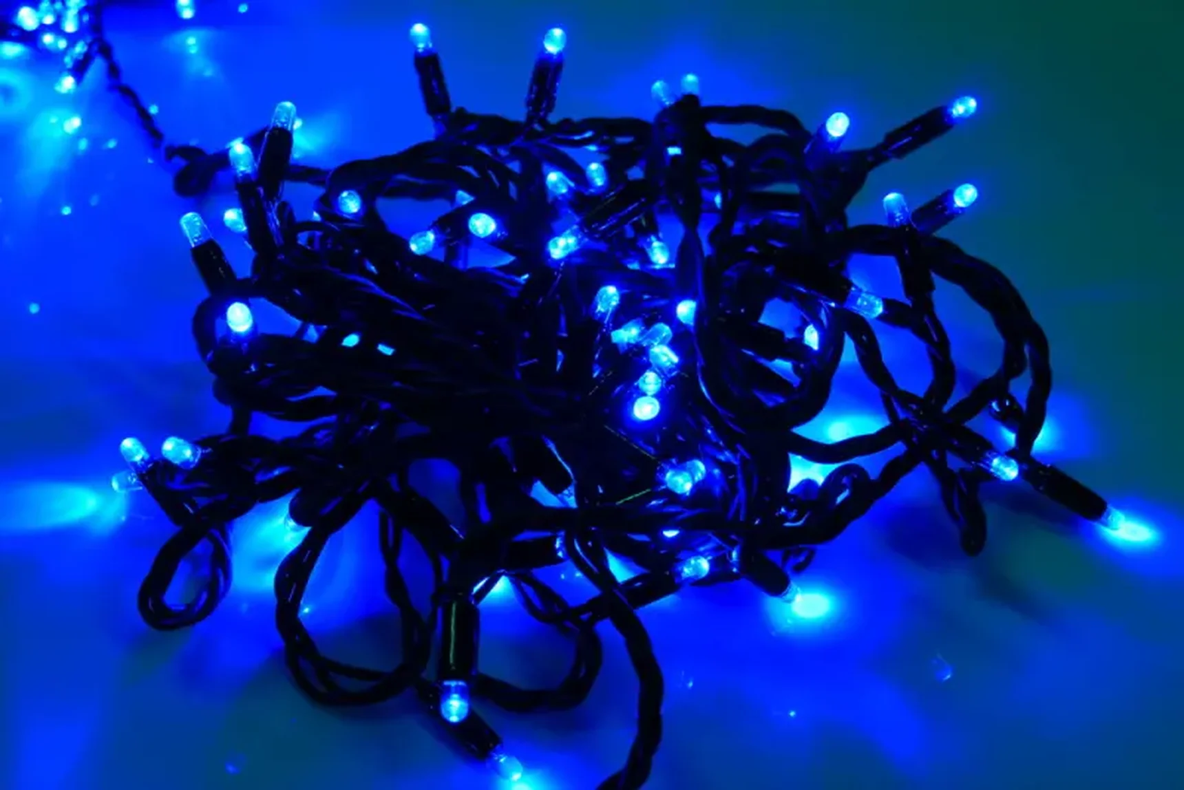 LED-PLR-192-20M-24V-B/BL-W/O, цвет синий/черный провод, соед. (без шнура) 24В(Новый коннектор)