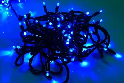 LED-PLR-192-20M-24V-B/BL-W/O, цвет синий/черный провод, соед. (без шнура) 24В(Новый коннектор)