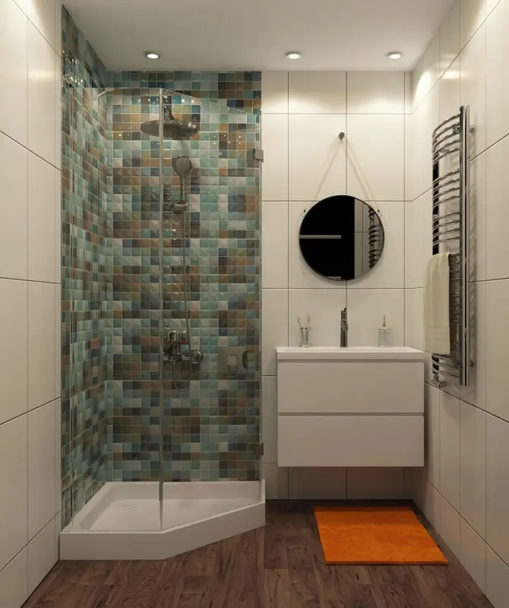 Влагозащищенный светильник Denkirs DK3012-AL