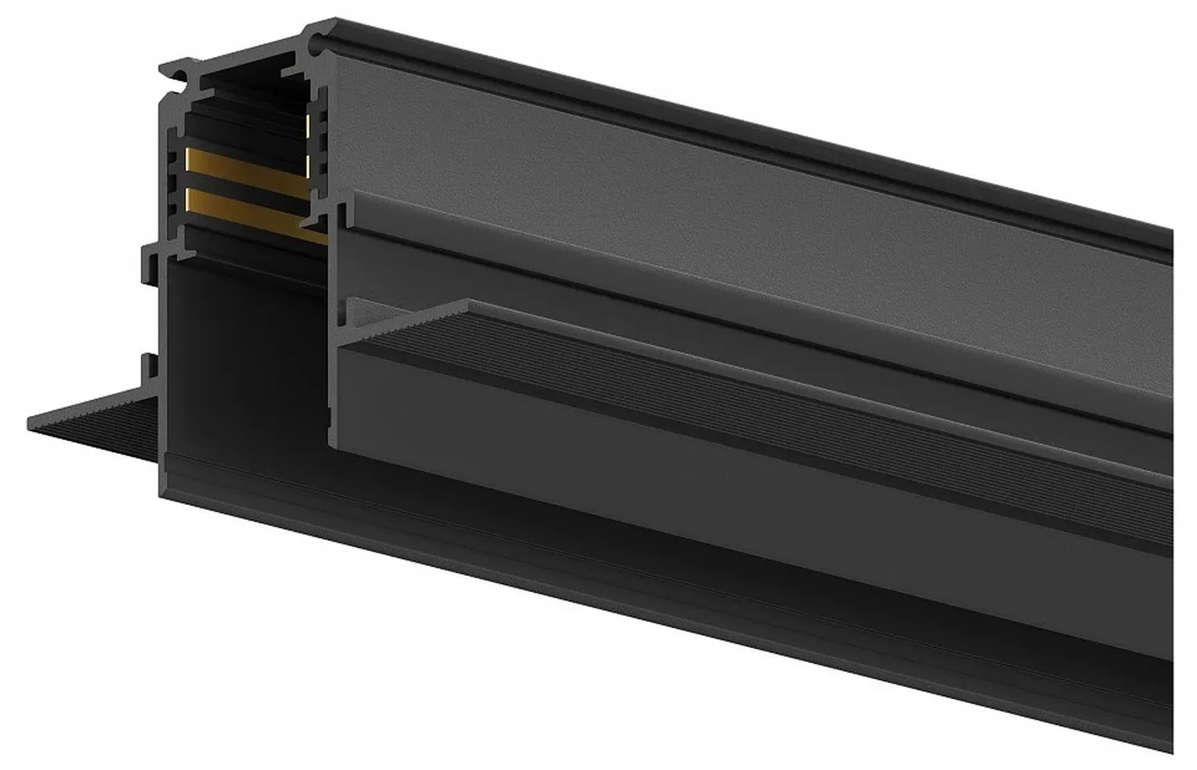 Шинопровод встраиваемый ElDeko 48В-1м, чёрный