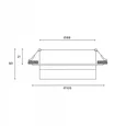 Встраиваемый светильник Hesby Lighting Nimbus HSBL_0129