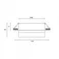 Встраиваемый светильник Hesby Lighting Nimbus HSBL_0130
