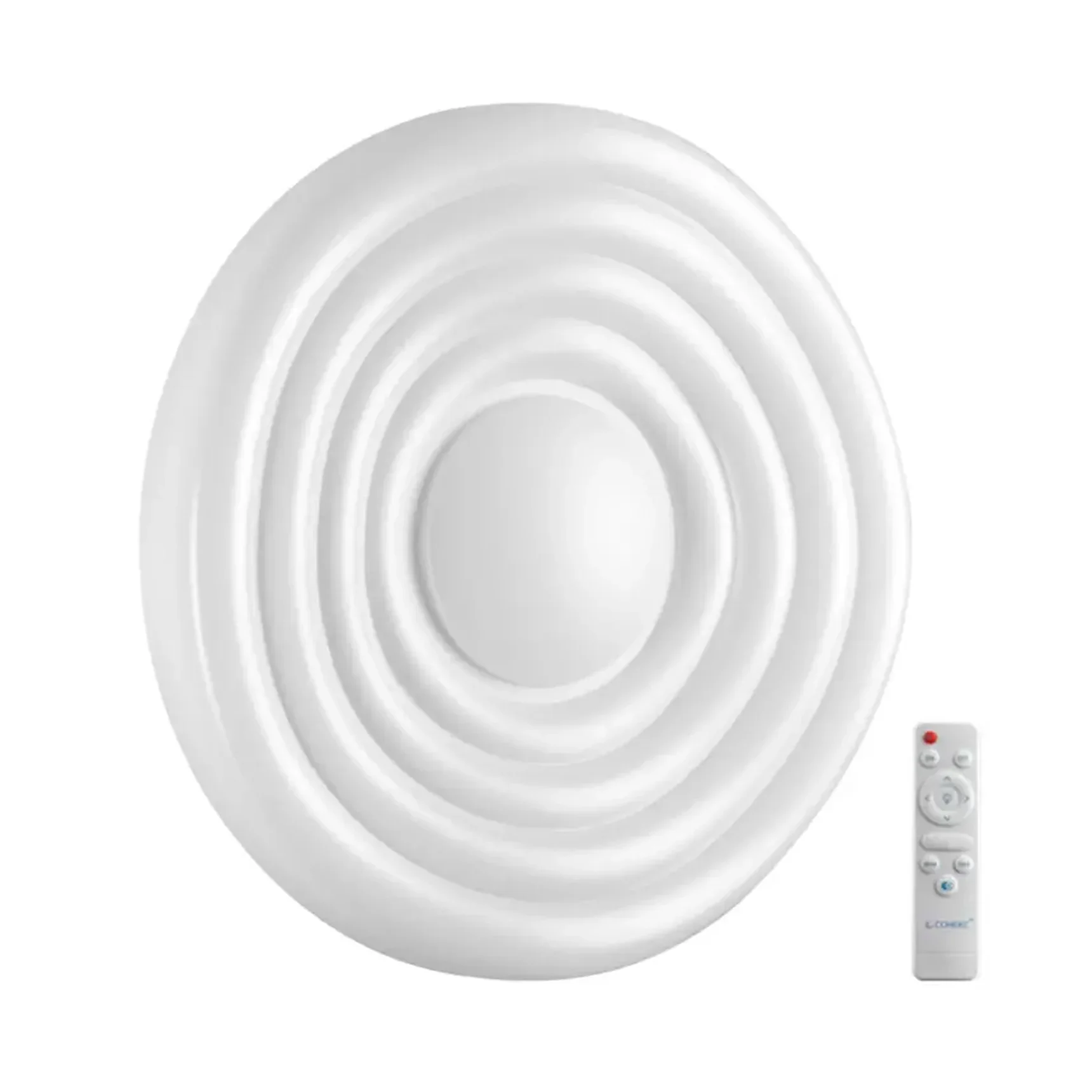 7679/DL PALE SN 153 Светильник пластик/белый LED 48Вт 3000-6000К D380 IP43 пульт ДУ FASS