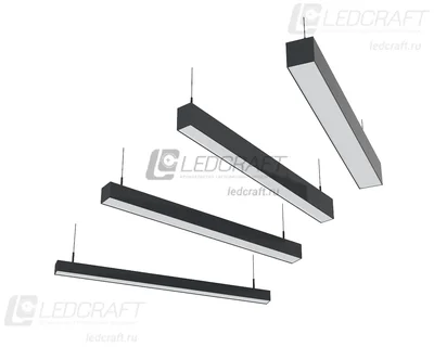 Светодиодный линейный светильник LC-LP-5050 40 Вт 1150 мм 4000К Опал