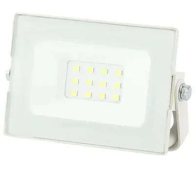 Прожектор светодиодный уличный ЭРА LPR-031-0-65K-010 10Вт 6500К 800Лм 95x62x35 белый