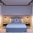 Светильник LGD-EMISFERO-TRACK-HANG-2TR-R150-11W Warm3000 (BK, 170 deg, 230V) (Arlight, IP20 Металл, 3 года)
