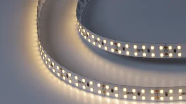 Светодиодная лента 2835, 240 LED/м, 19,2 Вт/м, 24В , IP20, Цвет: Теплый белый, SWG2240-24-19.2-WW-M