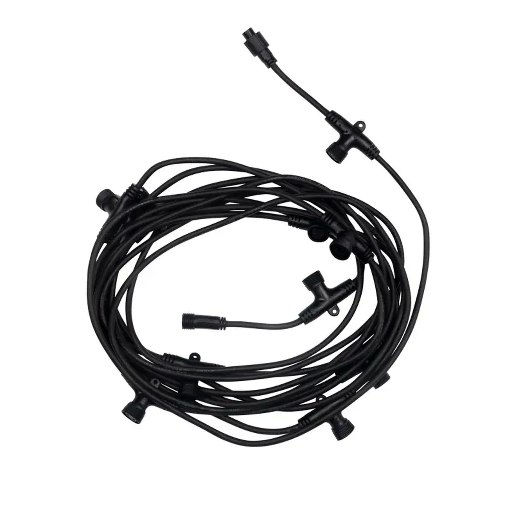 Гирлянда Тающие сосульки 24 В, комплект 10 шт. х 100 см, шаг 100 см, 960 LED, белый, соединяются, NEON-NIGHT