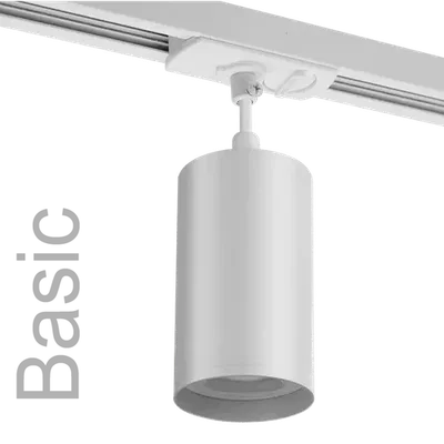 Трековый светильник WOLTA WTL-GU10/03W под лампу GU10 Белый BASIC