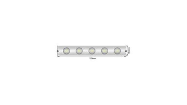 Светодиодная лента Wallwasher 2835, 48 LED/м, 18 Вт/м, 24В , IP67, Цвет: Нейтральный белый, SWG-248-24-NW20/45-67