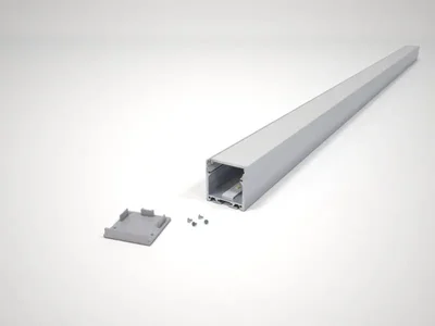 Профильный линейный светильник 28х25 с выносным БП, RVE300307