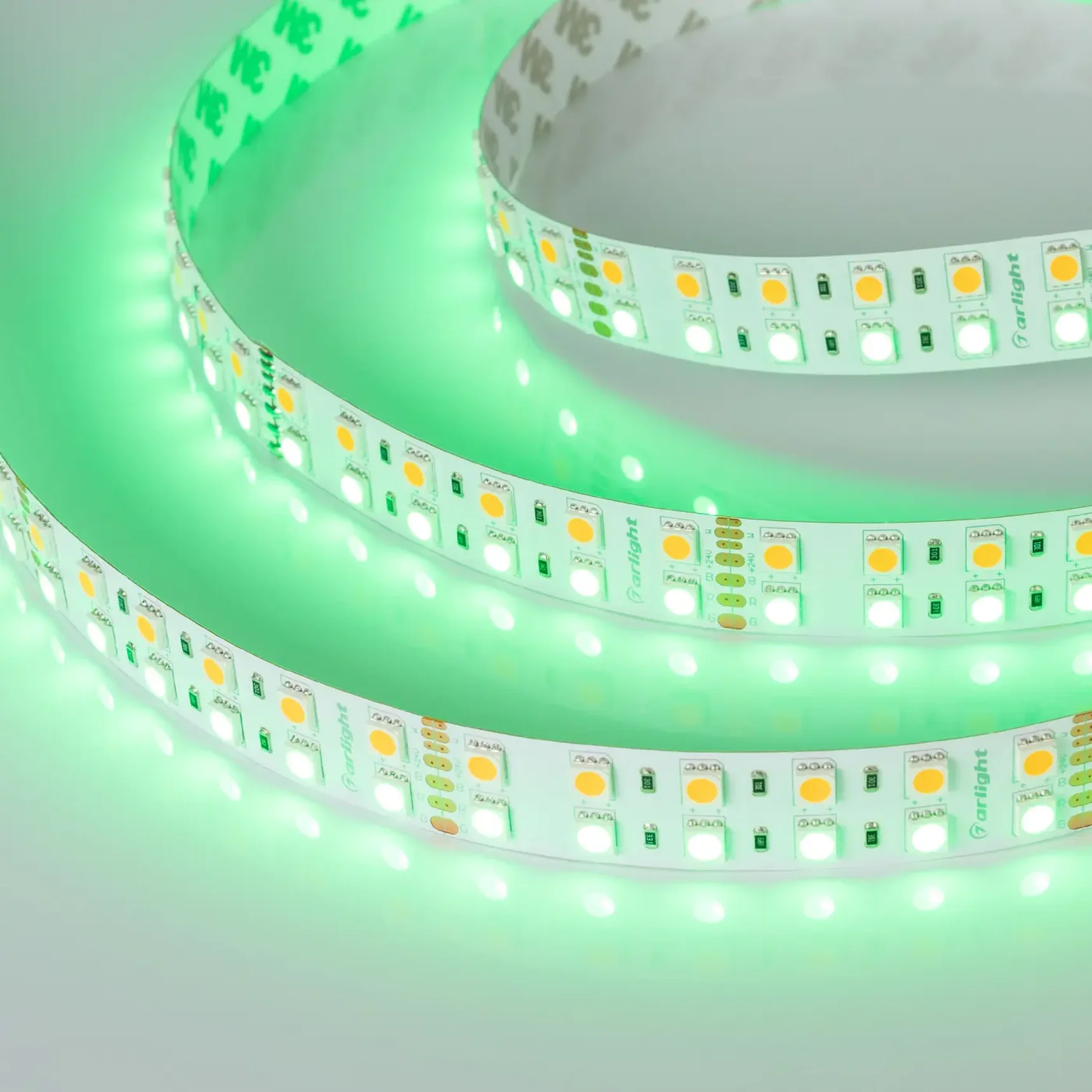 Лента RT-B144-19mm 24V RGBW-Warm (32 W/m, IP20, 5060, 5m) (Arlight, Открытый)