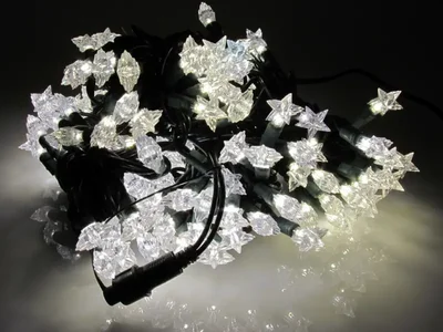 LED- STAR-4-220V-18-WW/DG Насадки Звезды 100LED, 10м