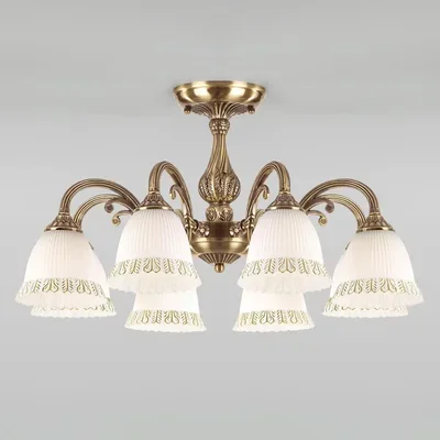 Потолочная люстра Eurosvet Campina 60107/8 античная бронза