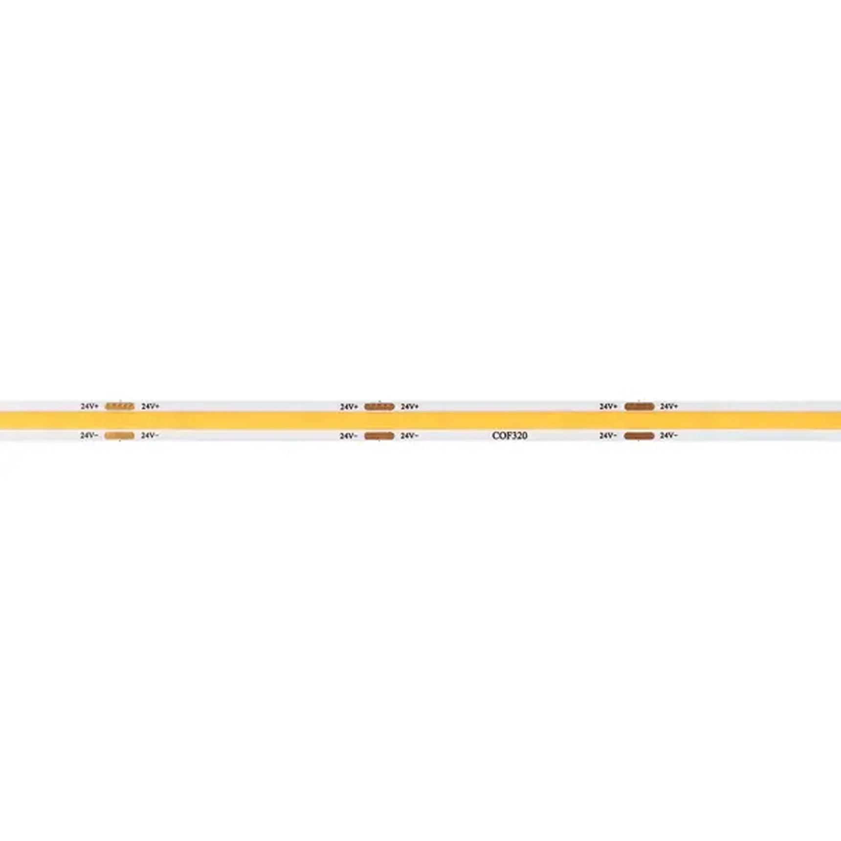 Лента COB-X320-8mm 24V Warm3500(8 W/m, IP20, CSP, 5m) (Arlight, -)