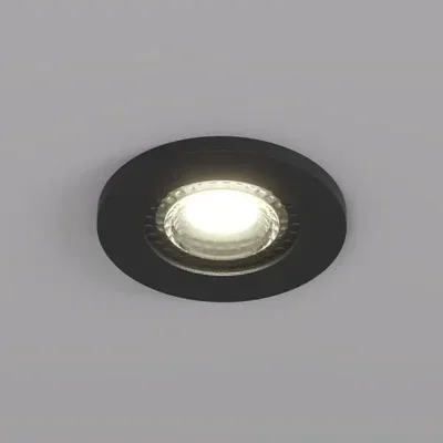 Точечный встраиваемый светильник Denkirs DK2030-BK