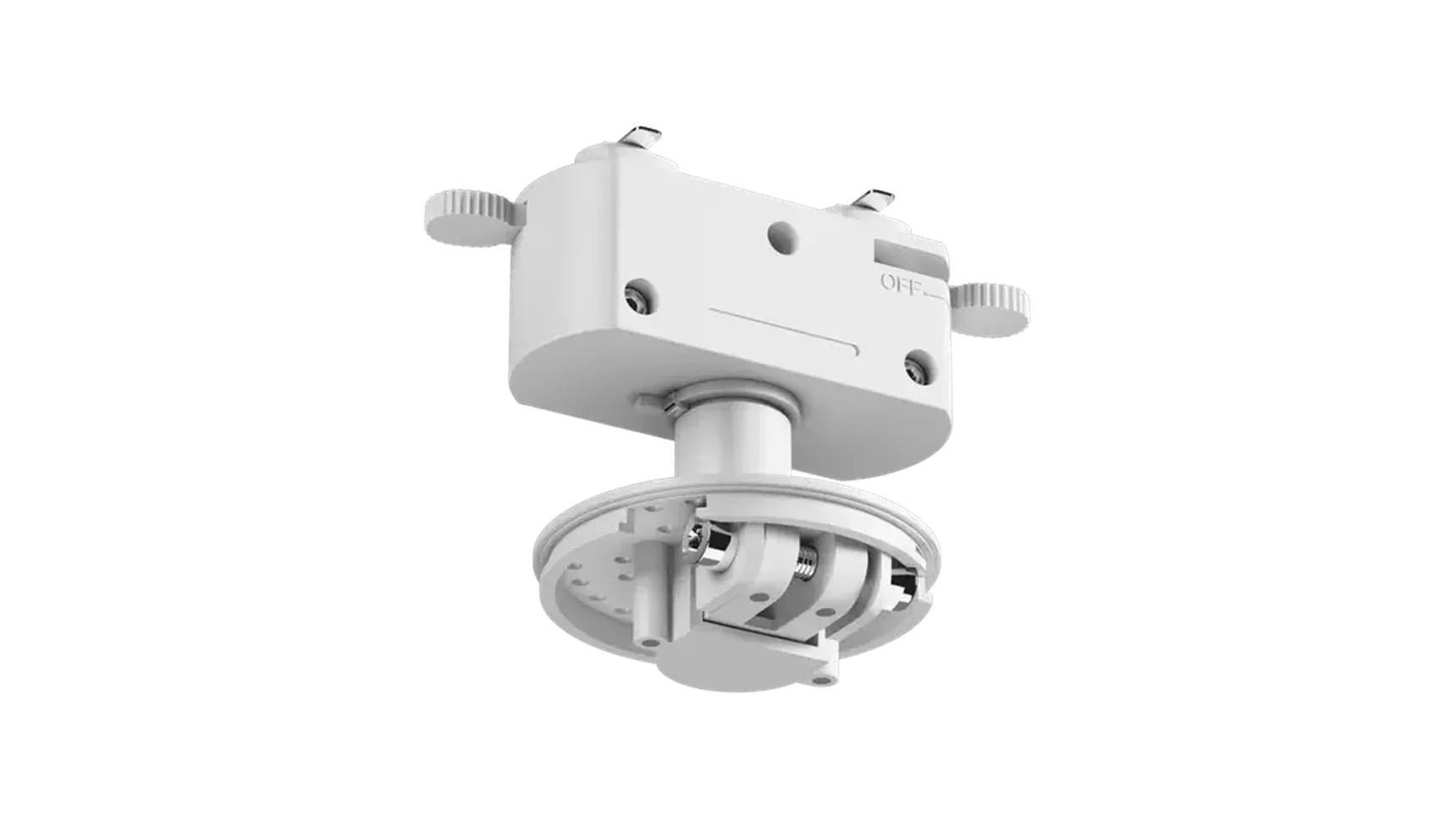 Крепление сменное М2 для светильников VILLY, трековое однофазное, цвет Белый, VL-M2-WH