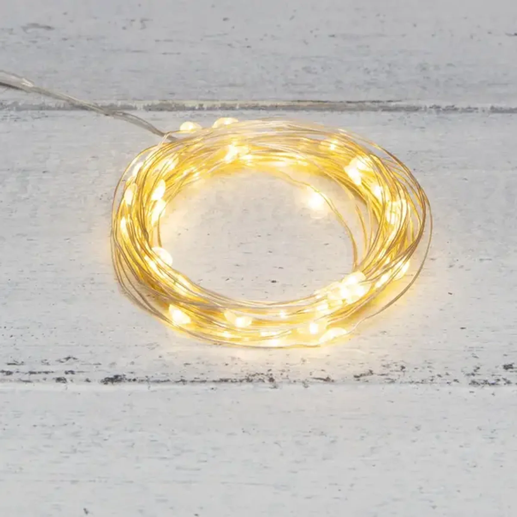 Гирлянда Роса 10 м, 100 LED, USB, теплое белое свечение NEON-NIGHT