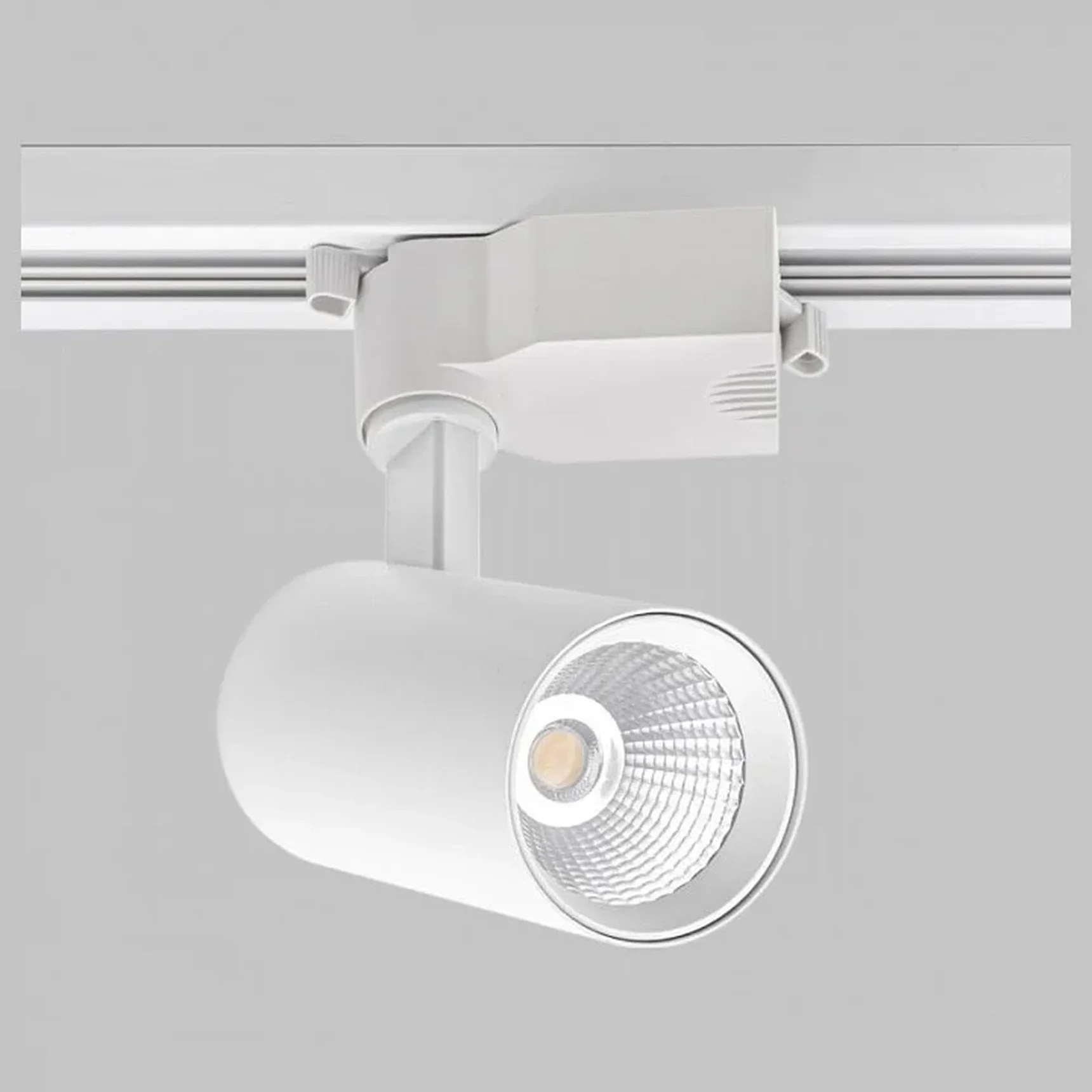 Светильник 15W на однофазный трек 220V, LED 3000K, Белый