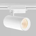 Светильник 30W на однофазный трек 220V, LED 3000K, Белый