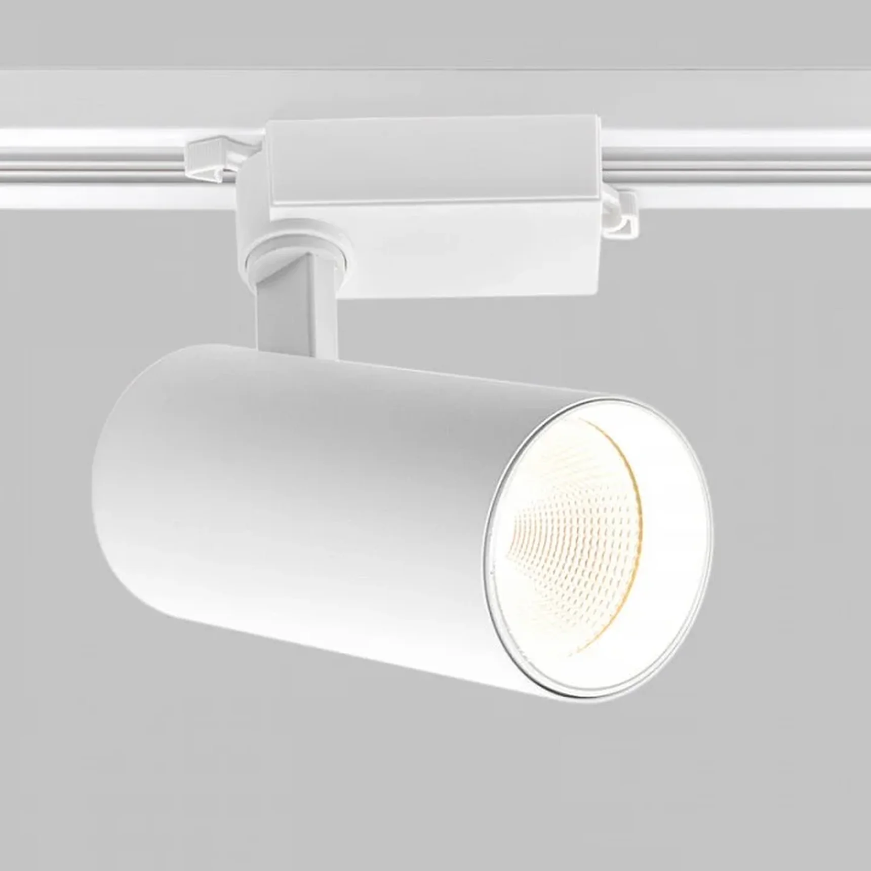 Светильник 30W на однофазный трек 220V, LED 4200K, Белый