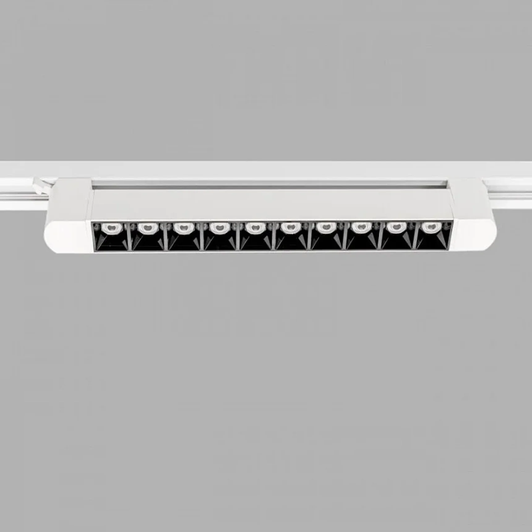 Светильник 10W на однофазный трек 220V, LED 4200K, Белый