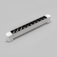 Светильник 10W на однофазный трек 220V, LED 4200K, Белый