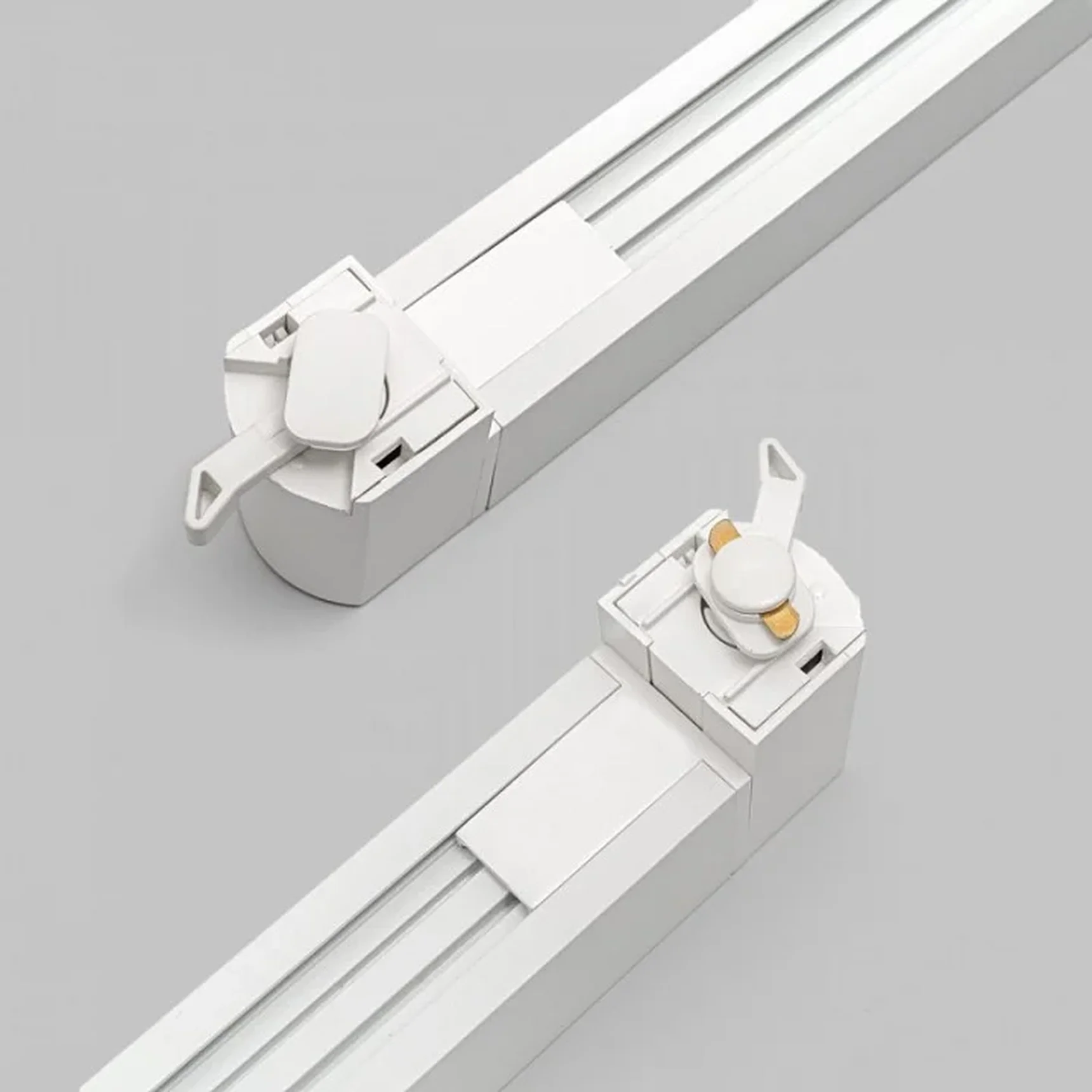 Светильник 10W на однофазный трек 220V, LED 4200K, Белый