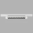 Светильник 10W на однофазный трек 220V, LED 4200K, Белый