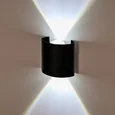 Светильник настенный LED 2x1W 4200K Черный 220V IP54 IL.0014.0001-2 BK