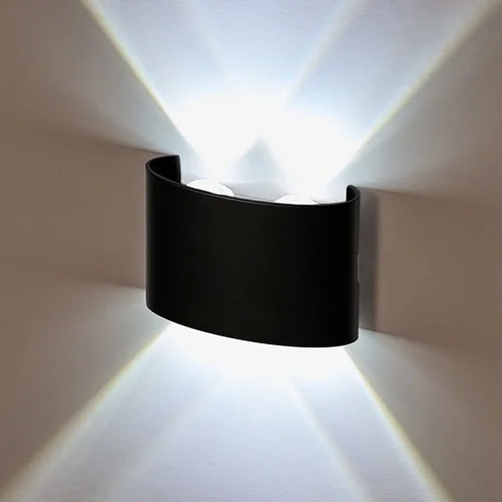 Светильник настенный LED 4x1W 4200K Черный 220V IP54 IL.0014.0001-4 BK