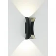 Светильник настенный LED 2*5W 4000K Черный 220V IP54, IL.0014.0007 BK