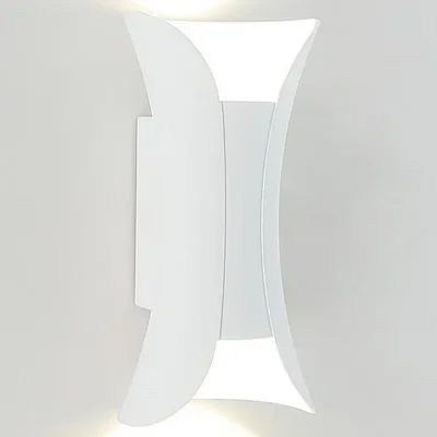 Светильник настенный LED 2*5W 4000K Белый 220V IP54, IL.0014.0007 WH