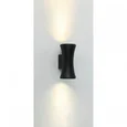 Светильник настенный GU10 2*35W Черный 220V IP54, IL.0014.0009 BK