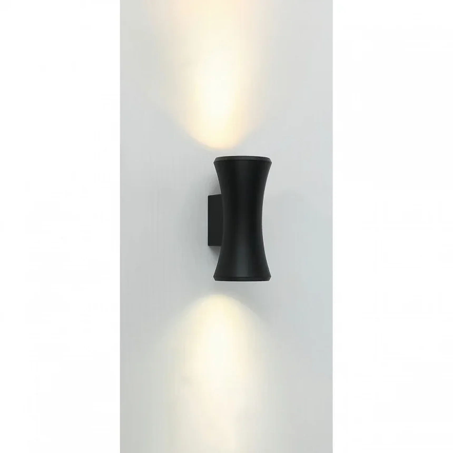 Светильник настенный GU10 2*35W Черный 220V IP54, IL.0014.0009 BK