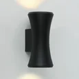 Светильник настенный GU10 2*35W Черный 220V IP54, IL.0014.0009 BK