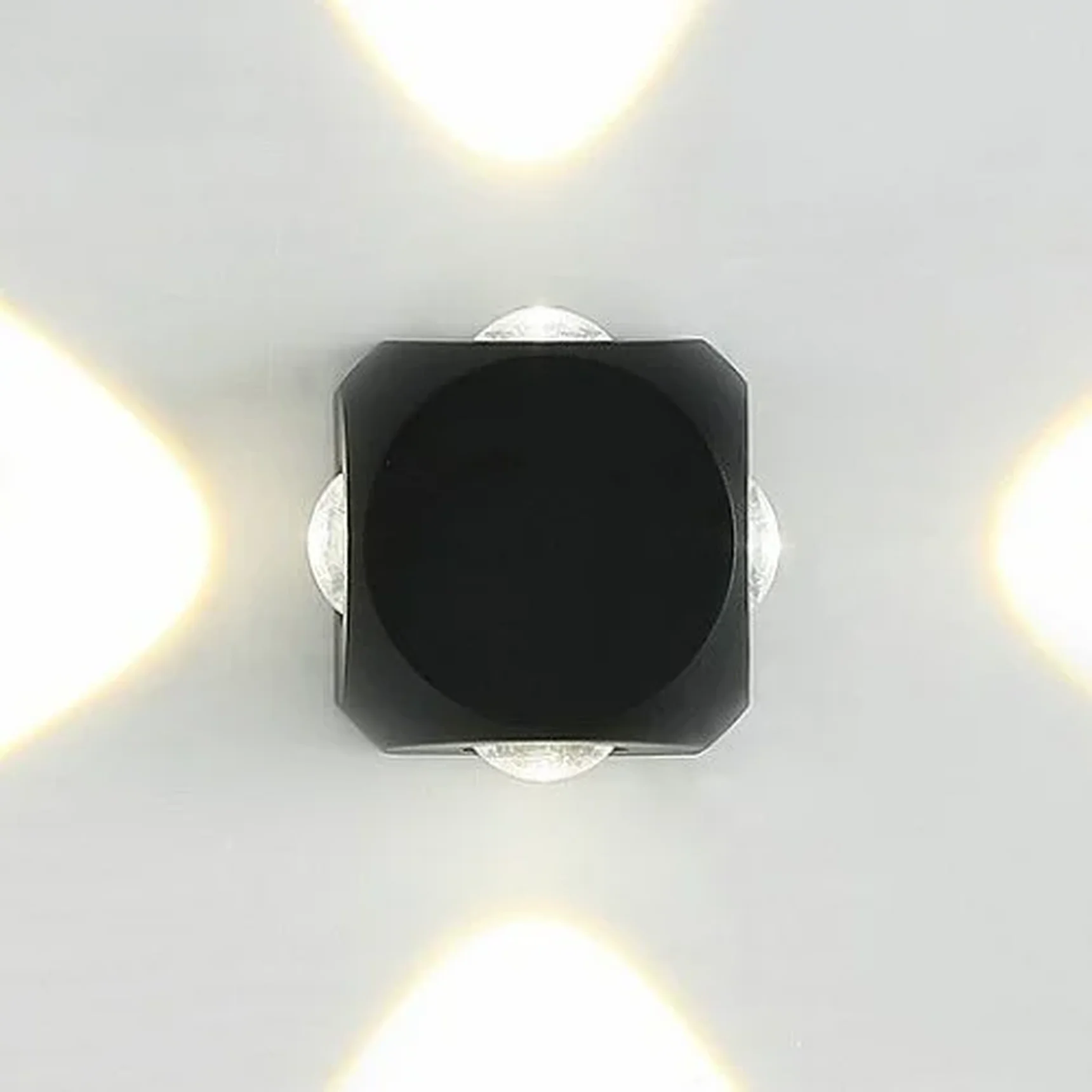 Светильник настенный LED 4*2W 4000K Черный 220V IP54