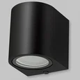 Светильник настенный GU10 35W Черный 220V IP54