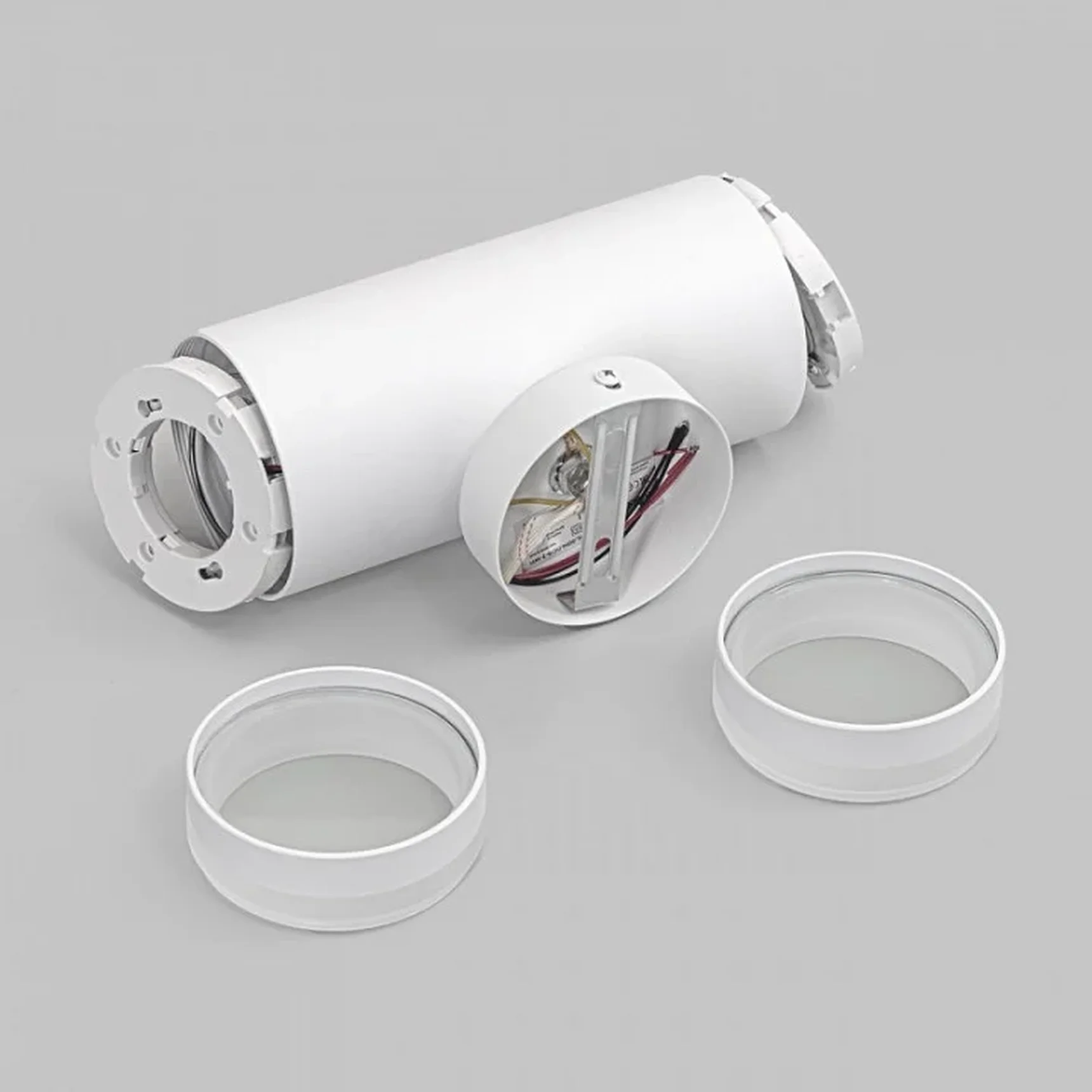 Светильник настенный GX53 2*12W Белый 220V IP54