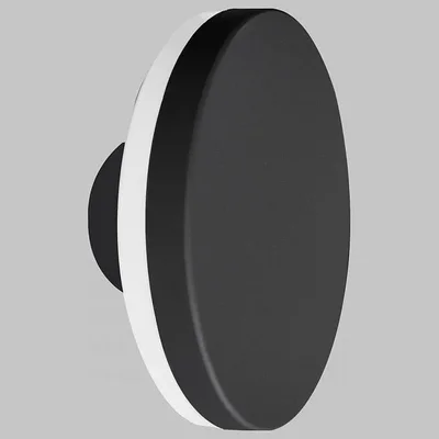 Светильник уличный настенный LED 12W 4000K Черный 220V IP54