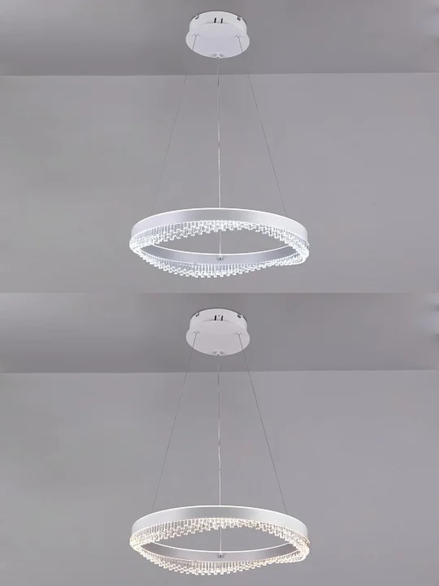 INNOVATION STYLE 83126 Светодиодная люстра нимб SAD QUEEN с пультом ДУ, моб. приложением 120W, белый, LED 44279